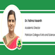 Patrician College of Arts and Science, Academic Director: Dr. Fatima Vasanth Interview
